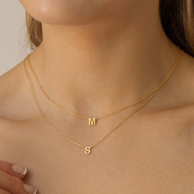 Dainty Initial name Letters Necklace Delicate Layering Necklace Anniversary Gifts,BABY SHOWER GIFT,Birthday Gifts,CAITLYNMINIMALIST,CHARM NECKLACE,Christmas Gifts,CUSTOM NECKLACE,Gifts,Gifts for Boyfriend,Gifts for Dad,Gifts for Girlfriend,Gifts for Her,G